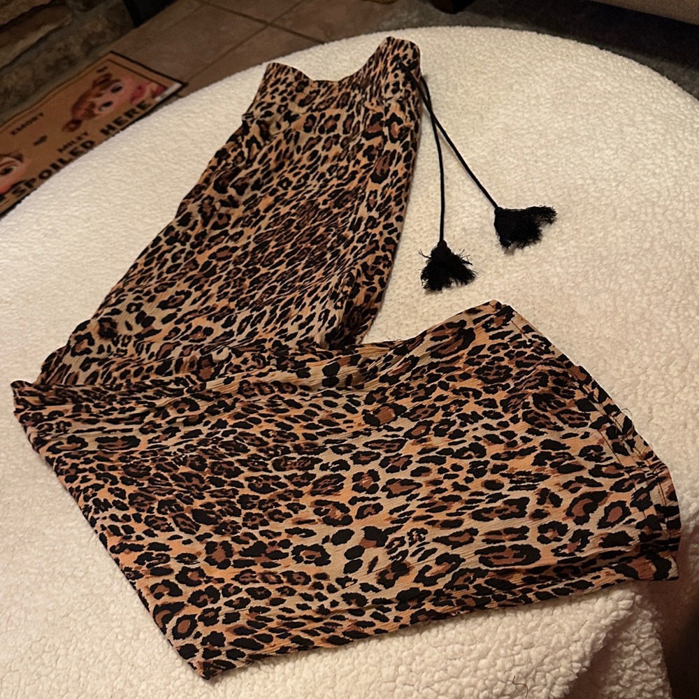 Serra Animal Print Pants